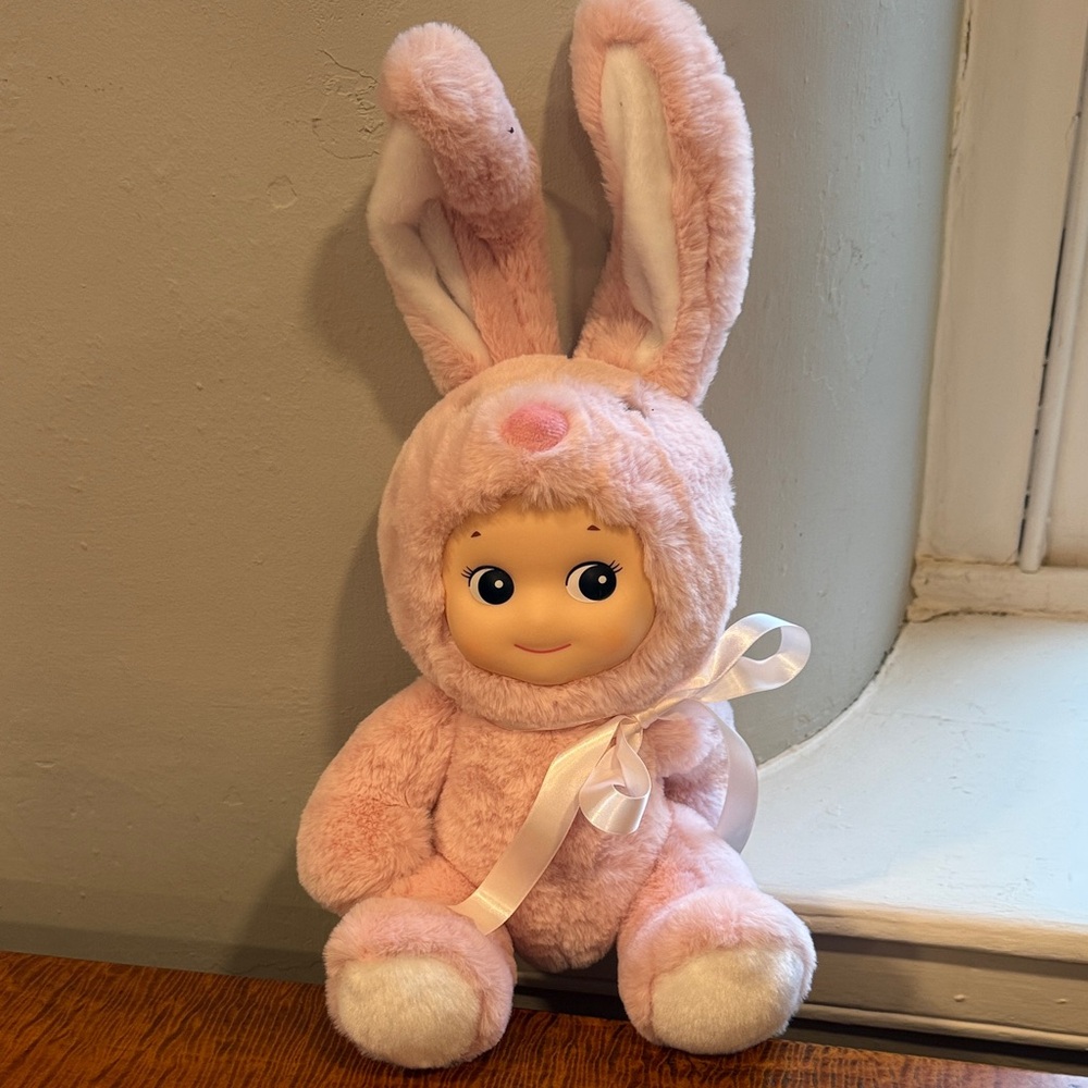 Sonny Angel Collectible - Adorable Pink Bunny Plush Toy